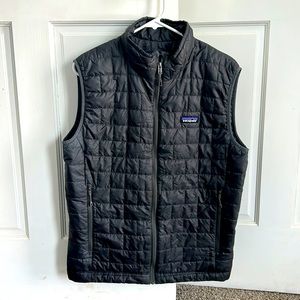 Preowned Mens Patagonia Nano Puff Vest Grey Medium